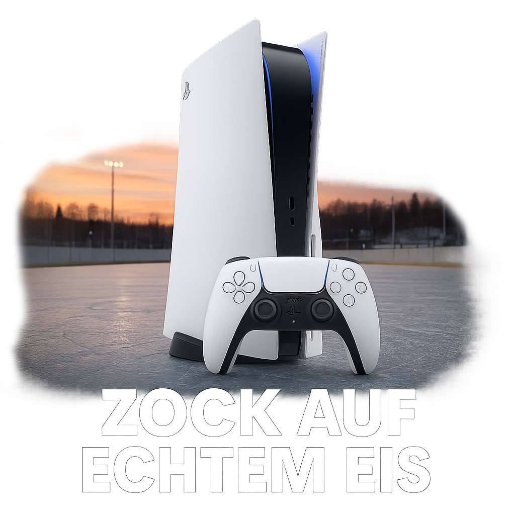 Zock auf echtem Eis