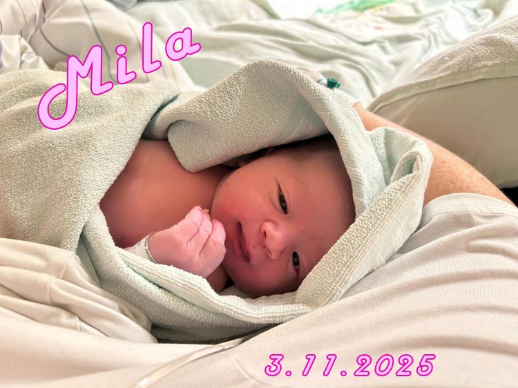 Mila ist da.