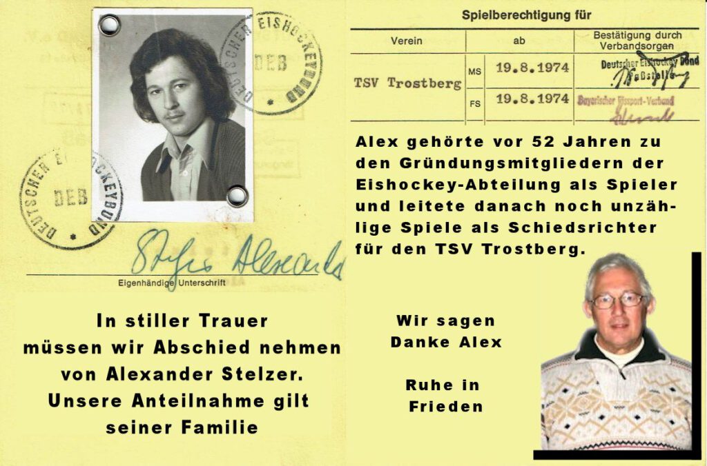 Trauer um Gründungsmitglied