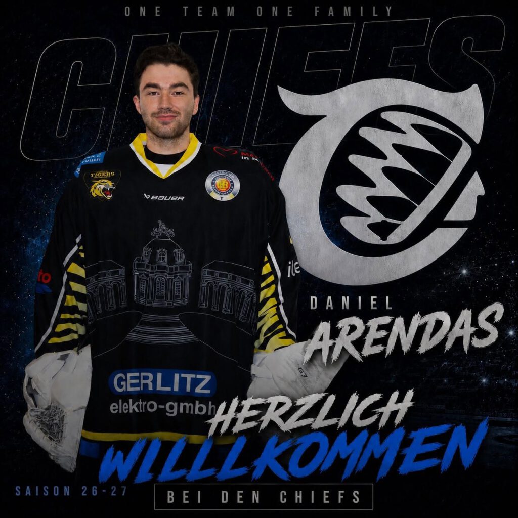 Daniel Arendas kommt als Goalie