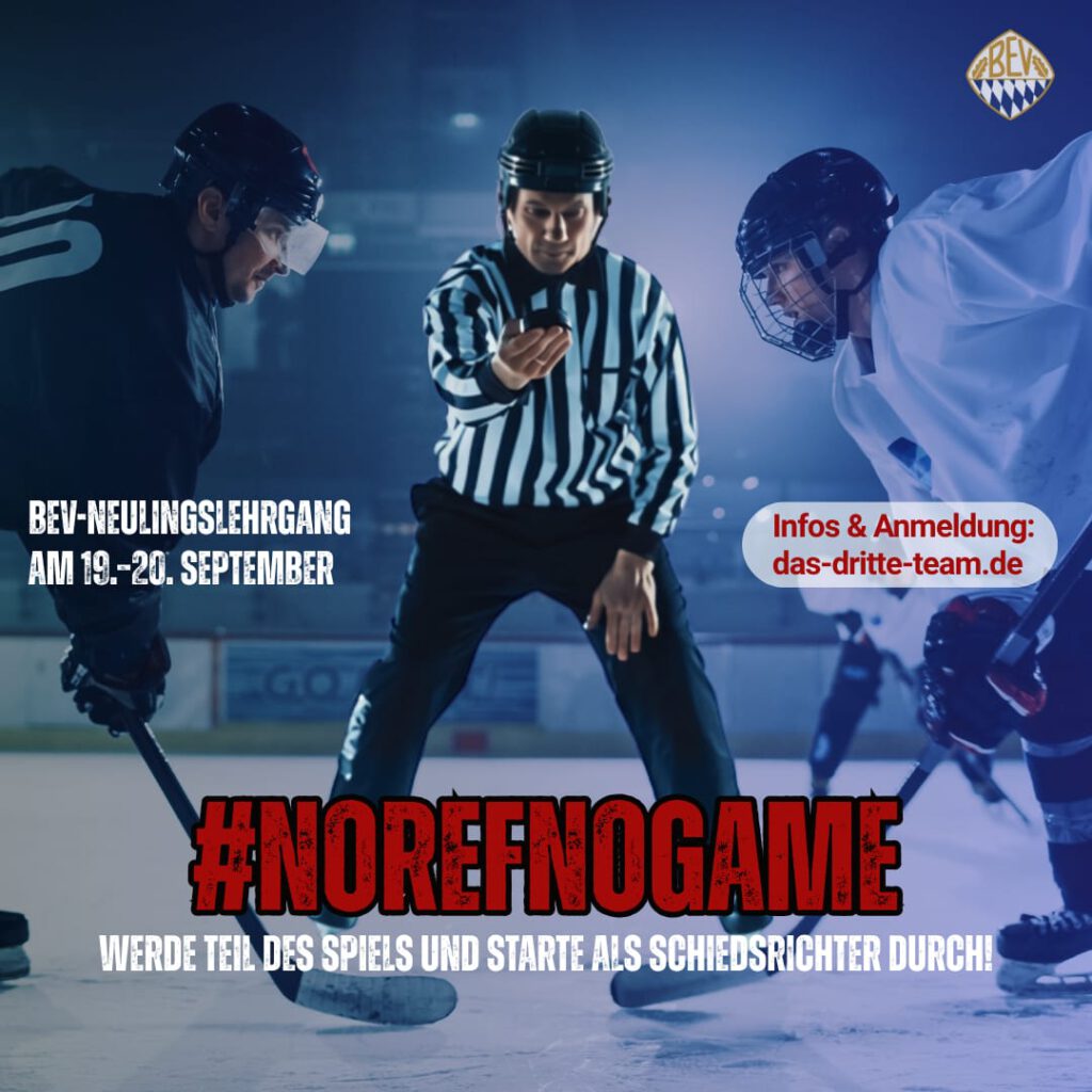 „No Ref – No Game“